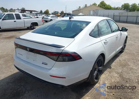 2024 Honda Accord Hybrid Sport-L из США, поврежденный, VIN 1HGCY2F79RA090389